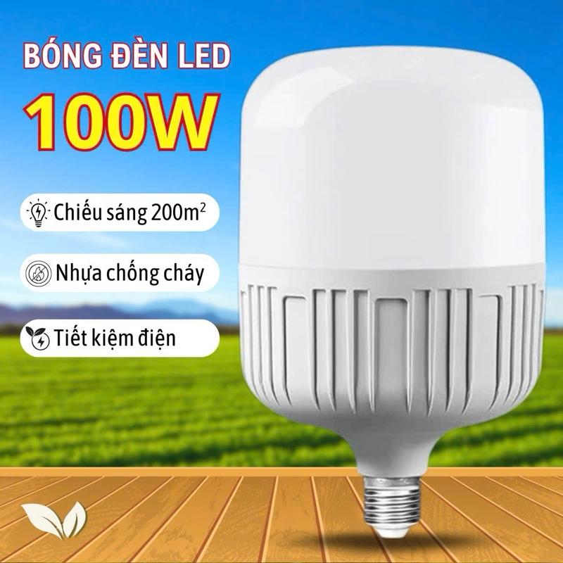 Bóng Đèn Led 100W Siêu Sáng. Đèn Led Tiết Kiệm Điện. Bảo Hành Lỗi 1 Đổi 1