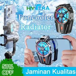 HYTRA Gaming Fan Cooler Cooler Pendingin Handphone Radiator Pendingin Cooling Pad Fan Radiator Cooling Fan
