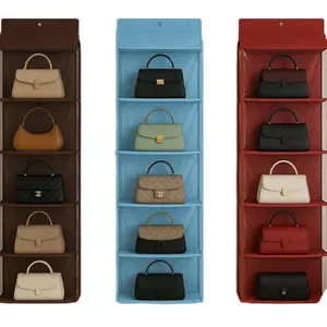 rak tas gantung premium jumbo bahan dinir D600