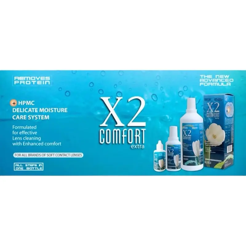 ￼AIR CUCI SOFTLENS X2 60ml / CAIRAN SOFTLENS X2 60 ML