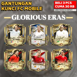 [PROMO] Gantungan Kunci Pemain Bola Gantungan Kunci FC Mobile Glorious Ganci Keychain Akrilik Aksesoris