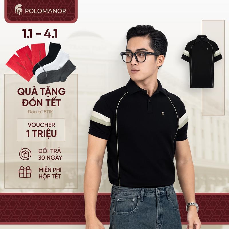 NEW Áo polo nam cao cấp MODI vải cá sấu cotton interlock thanh lịch sang trọng - POLOMANOR