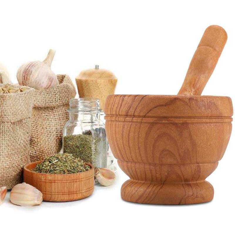 Product Introduction of Manual medicinal spices mashing bowl and garlic press 5