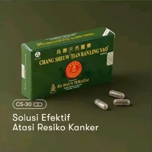 Chang Sheuw Tian Ran Ling yao isi 30 kapsul solusi kanker tumor miom benjolan kista