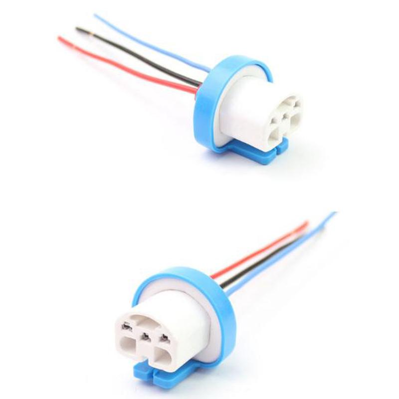Product Introduction of 9007 9004 HB5 Female Wire Connector Wiring Harness Pigtail Plug Socket Adapter 22