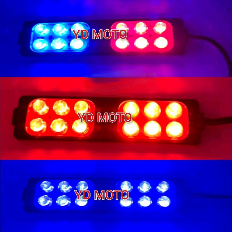 Lampu Kolong Plasma 12 Mata DC 12V-24V Universal Lampu Led kotak Harga 1 Pcs 0