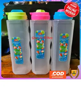 Murah 6 Pcs Botol Air Minum Kulkas Cool Pot Botol Jus Botol Minum Kulkas 1200ml Bpa Free Tempat Wadah Minyak Sayur Tempat Air Minum Coll Pot 1,2 L Tempat Minum Botol Minum Plastik Atau Botol Minum Air Kulkas 1,2 L