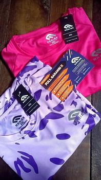 Product Review of MANIAK Baju Olahraga Lengan Pendek Wanita Corak Motif Atasan Senam Running Lari Zumba Gym Fitnes (MP02 S/S) from i**a u** 0