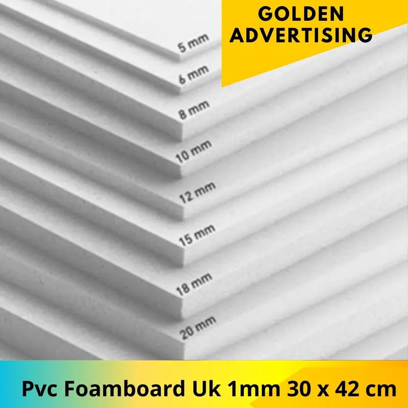 PVC Foamboard ukuran 1mm 30 x 42 cm 1
