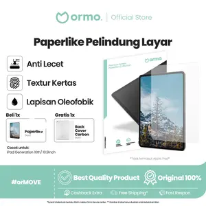 Ormo Anti Gores Paperlike for iPad Screen Protector Antigores
