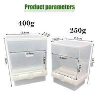 Gambar BEANABELL Dispenser Tempat Makan Burung Anti Tumpah Anti Acak / Dispenser Pakan Burung Sekat - 400g dari scarlettofficial.id Kota Cimahi 2 Tokopedia