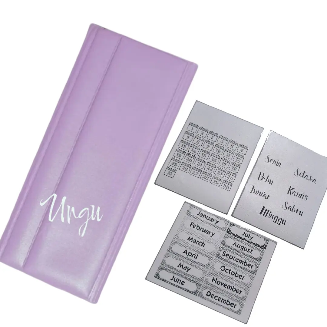 DOMPET DISIPLIN 32 SLOT + STIKER THERMAL Wanita Kartu