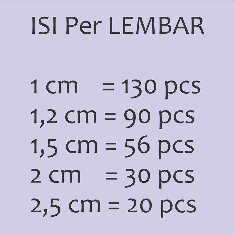 Stiker bulat cromo vinyl ukuran kecil stiker kecil stiker bulat kecil custom logo gambar desain 4