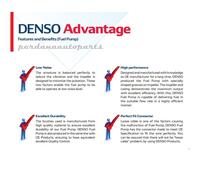 Gambar DENSO Fuel Pump Toyota Yaris 2006-2013 1NZFE Pompa Bensin Rotak dari Perdana Autoparts Kota Administrasi Jakarta Barat 2 Tokopedia