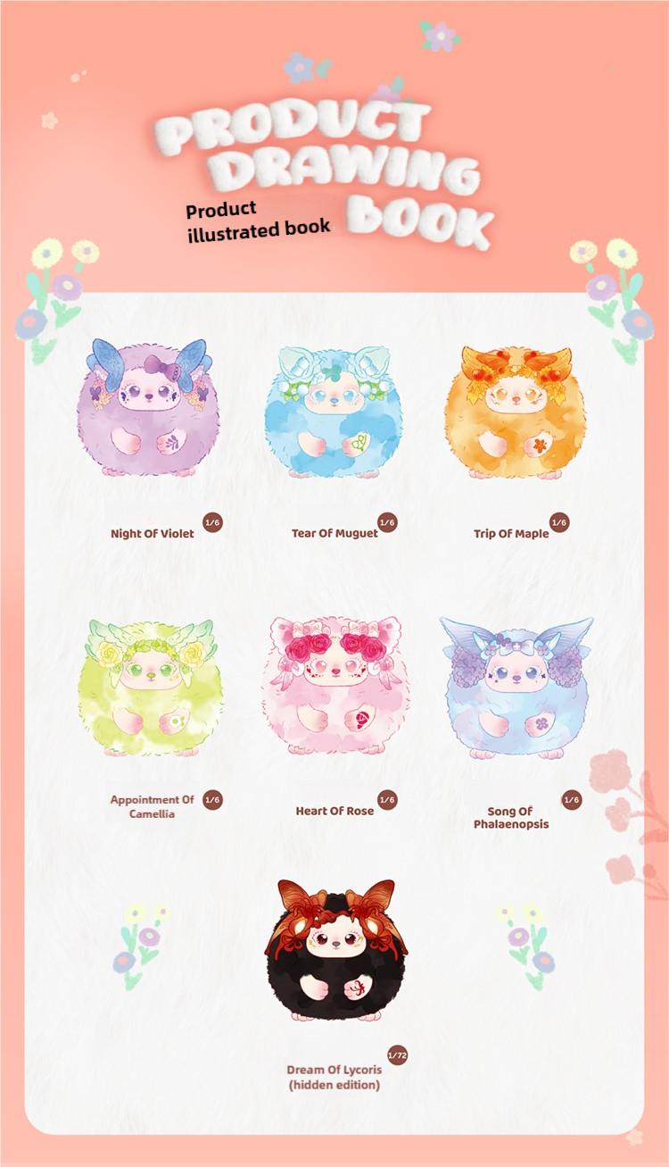 LETSVAN FUNII - Wandering In Wanderland Series Plush Blind Box Figures - Collectible Action Toys, Birthday Gift for Kids LETSVAN FUNII - Wandering In Wanderland Series Plush Blind Box Figures - Collectible Action Toys, Birthday Gift for Kids