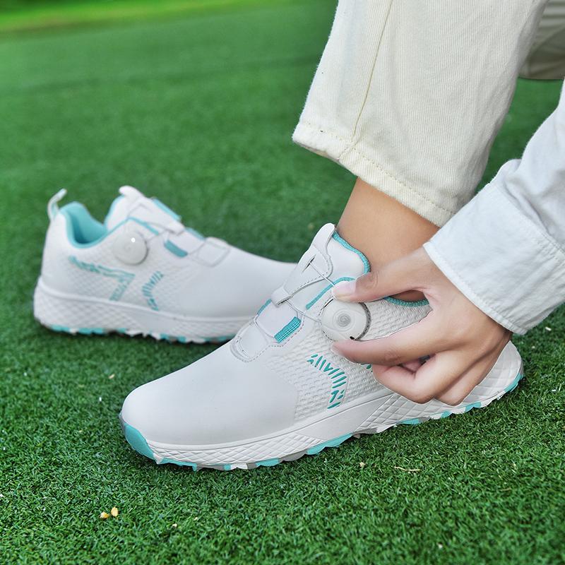 Product Introduction of Golf Shoes Men Waterproof Breathable Golf Sneakers Women Spikeless Sports Shoes Walking outdoor sport Golfing Footwear 2023 16