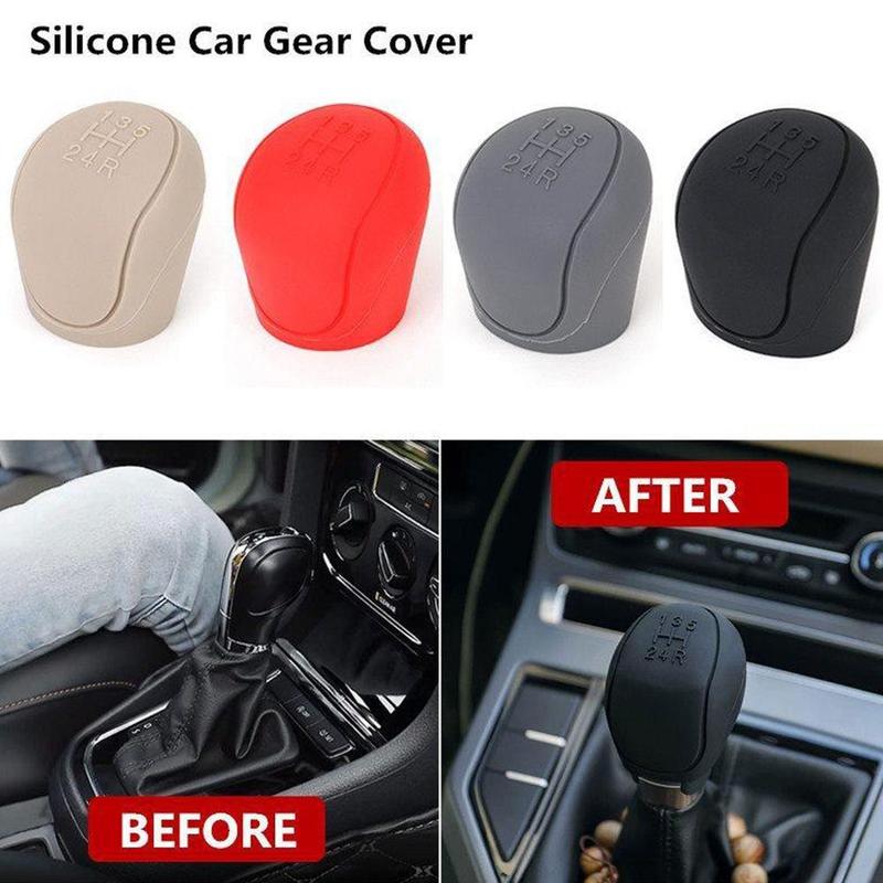 Product Introduction of Gear Shift Stick Cover Universal Car Gear Hand Shift Silicone Automotive Handbrake Hand Covers O2U0 19