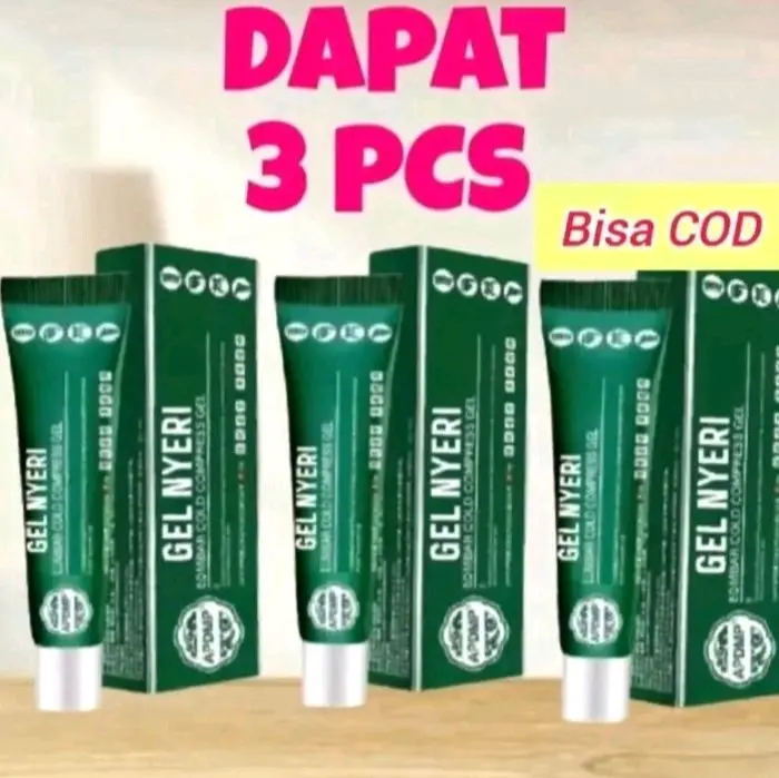[3 PCS] Krim Lumbar APDMP Spine Cooling Gel - 20 Gram/Pcs - Terapi, Tubuh
