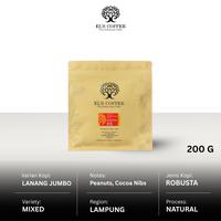 Gambar EL'S COFFEE Kopi Lanang Jumbo Robusta 200Gr Biji Kopi/Kopi Bubuk. Pure Indonesia Coffee Beans - Bean dari El's Coffee Kota Bandar Lampung 1 Tokopedia