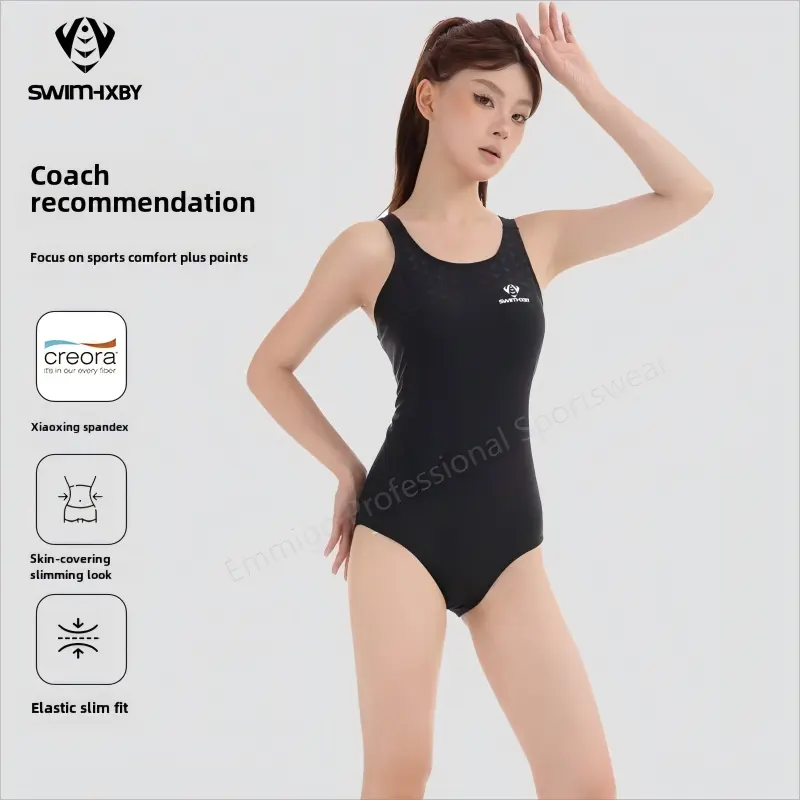 Women Training Swimwear Female Sharkskin Competitive One Piece Swimsuit Quick-Drying Professional Racing Suit Swim Wear Outfit For Women