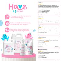 Gambar HAVE Baby Bottle & Dish Cleanser Pembersih Botol BAYI & ANAK 900mL dari Prokleen Depok Kota Depok 4 Tokopedia