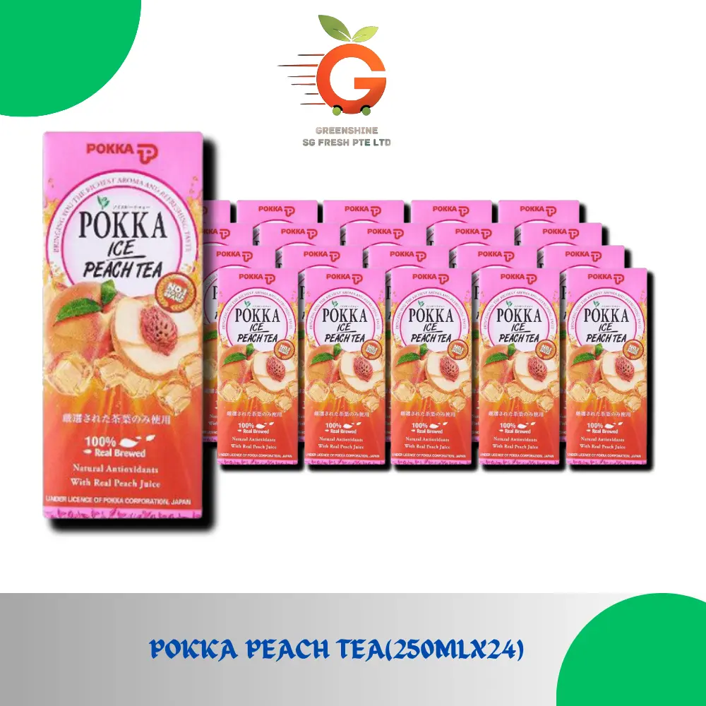 Pokka peach tea ( 250 ml x 24 )