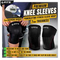 Gambar SFIDN FITS Premium Knee Sleeves Powerlifting Fitness Sleeve Wrap Gym - M, Sepasang dari SFIDN FITS Shop Kota Tangerang Selatan 1 Tokopedia