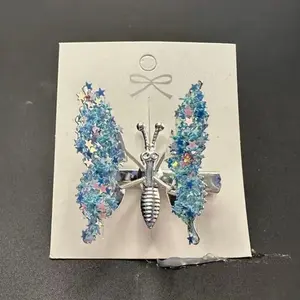 Jepit Butterfly dengan Desain Elegan dan Detail Berlapis untuk Tampilan Stylish dan Menawan