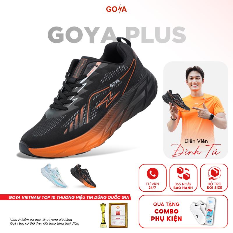 Giày Thể Thao Chạy Bộ Goya Plus Năm 2025 Phiên Bản Đặc Biệt- Siêu Nhẹ, Siêu Êm Phù Hợp Cho Nam Nữ Đi Bộ, Sneaker Tập Chạy Bộ, Tập Thể Dục