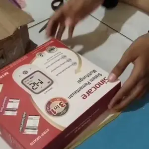 [COD] Sinocare No Coding M101 3in1 GCU Alat Cek Tes Gula Darah Diabetes Kolesterol & Asam Urat Tanpa Koding 3 in 1 Kit 3 Tes Otomatis [WAJIB ORDER BUBBLE WRA]]