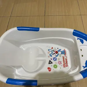 Bak Baby Karakter-Lion Diamond Baby Bath  Terbaik Putih Mudah Dibersihkan Kapasitas Besar Bahan Berkualitas & Tahan Lama