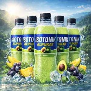[DISKON] Paket 5 Botol Isotonik Alpukat 600ml | COD max5 TF max10