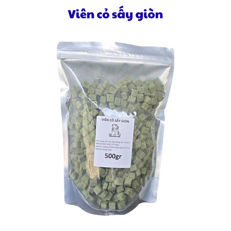 Viên cỏ sấy giòn tiêu búi lông cho mèo m86pet