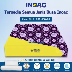 (200x160x20) Kasur Busa Inoac No.2 Tebal 20 cm Garansi 20 Tahun