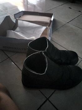 Product Review of Sepatu Boot Safety Kulit Asli Pria Bikers Tiktok Shop STG-SFT Boots Karet from S**n ** D**💫 0