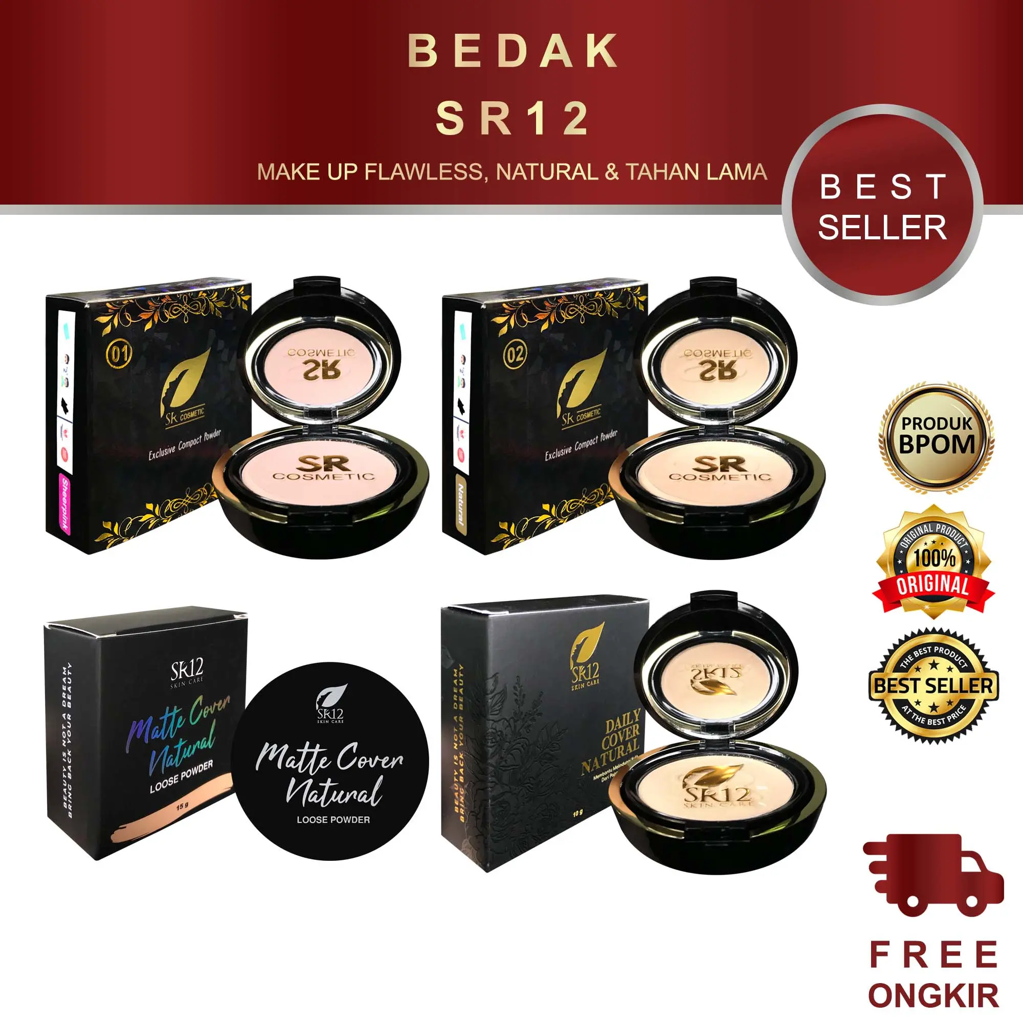 BEDAK SR12 FLAWLESS TAHAN LAMA