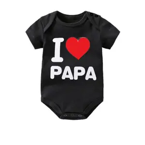 Jumper pendek i love papa / i love mama