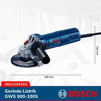 Gambar BOSCH Mesin Gerinda Listrik GWS 900-100S - 06013961K0 dari Smart Power Solution Kota Administrasi Jakarta Pusat 4 Tokopedia