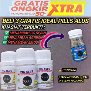 PIL ALUS PUTIH 3 BOTOL GRATIS 1 BOTOL IDEAL PILS ALUS TERMURAH