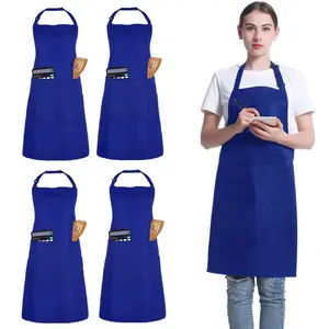 Celemek Buat Kerja Warna Biru dengan Desain Sederhana untuk Penggunaan yang Anda Butuhkan