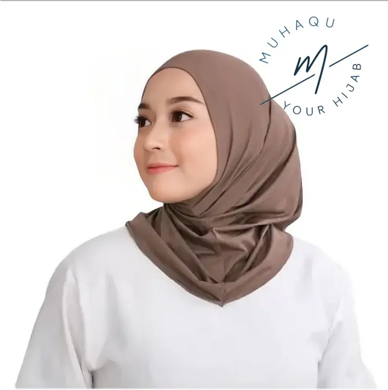 Jilbab Instan Pinguin Non Ped / Jilbab Zaida Non Pad / Jilbab Sport Instan Pinguin Non Ped Size S M L Kerudung Muslim Jersey 4