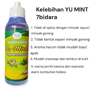 Yu min Bidara (kayuputih + mint) 60ml