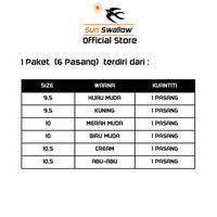 Gambar Sun Swallow Paket 6 Pasang Sandal Jepit Karet Wanita Sendal Animal Series dari Sun Swallow Sandals Kota Administrasi Jakarta Utara 3 Tokopedia