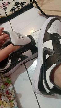 Product Review of Sepatu Sneakers Pria Wanita Kasual Fashion Style Korea SSSJ PROXIE Karet Shoes Round Toe Premium Casual Black Snekers Hitam Kerja from 💫**🫶 3