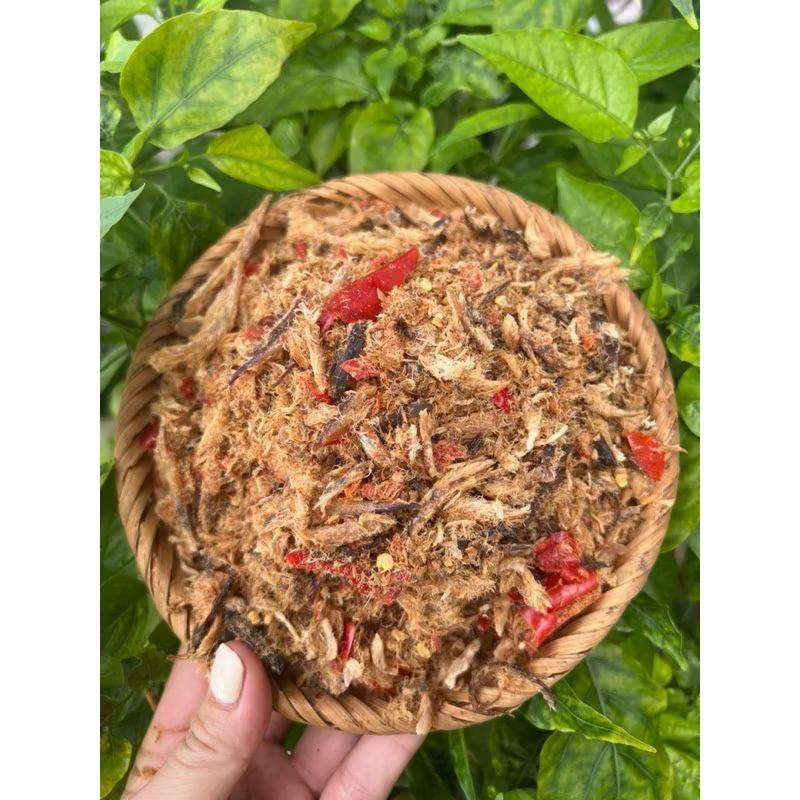 Product Introduction of 200g Cá Khô Giã Ớt Cay Vừa Ngon 0