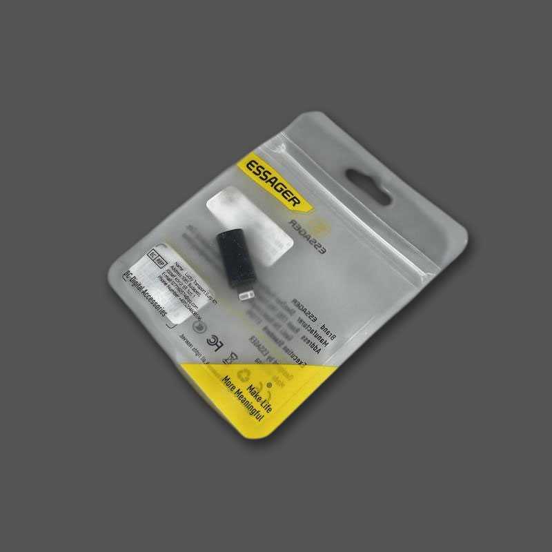ESSAGER OTG Adapter Lightning Male to Type C Female Fast Charging 3A - EZJTL-HW01-P