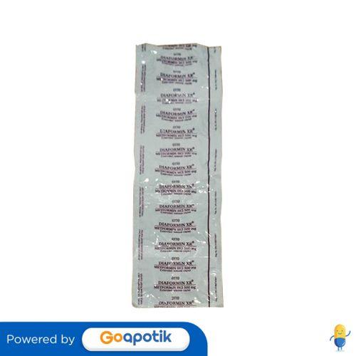 DIAFORMIN XR 500 MG STRIP 10 KAPLET