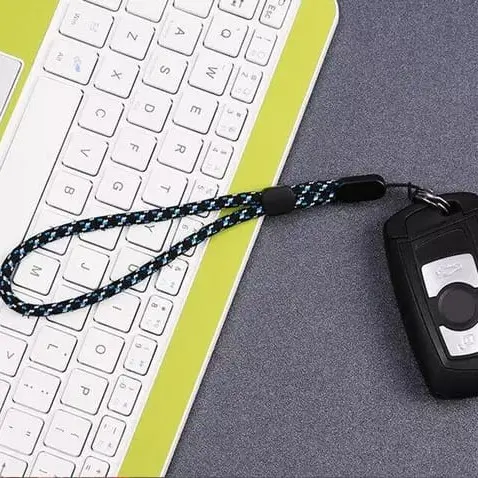 HANDPHONE STRAP TALI GANTUNGAN HP ADJUSTABLE BRAIDED NYLON LANYARD 3