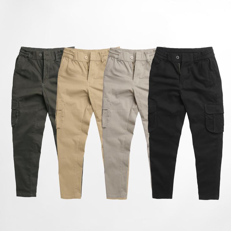 Quần Kaki Túi Hộp Artcom, Chất Vải Mịn Mát, Form Regular, Co Giãn Nhẹ, Độ Thoáng Khí Cao, BigSize, Xuất Xứ Việt Nam 4 Màu Cơ Bản