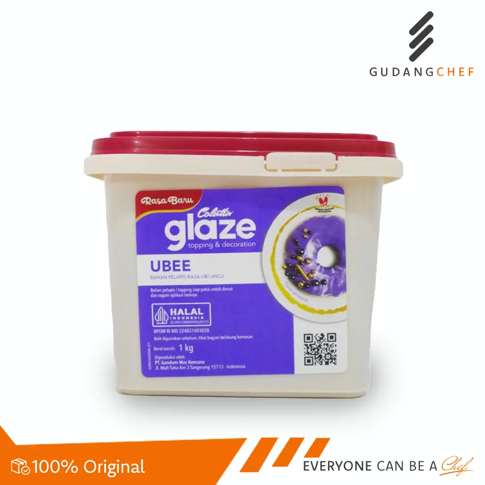 Colatta Glaze Ubee - Glaze Ube Ungu untuk Topping dan Dekorasi Kue